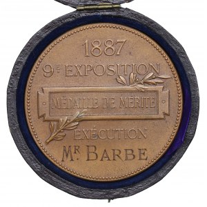 Frankreich, Zentralverband der dekorativen Künste, Verdienstmedaille 1887
