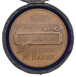 France, Association Centrale des Arts Décoratifs, Médaille du Mérite 1887