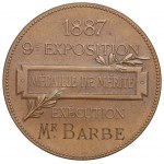 Francúzsko, Ústredná asociácia dekoratívneho umenia, medaila za zásluhy 1887