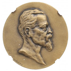 II RP, Médaille du transfert des restes de Henryk Sienkiewicz 1924 - NGC MS67 BN