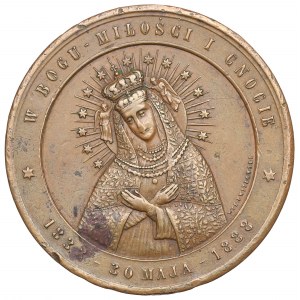 Polen, Medaille anlässlich des 50. Jahrestages der Hochzeit von Bronisław und Karolina Skarżyński 1888