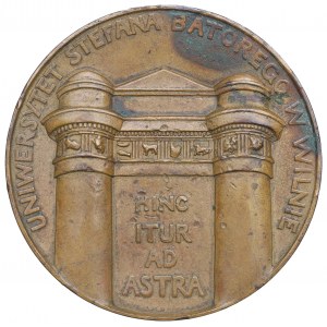 II RP, médaille de l'université Stefan Batory de Vilnius 1929