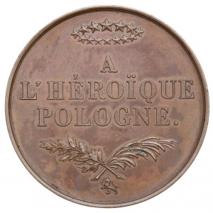 Frankreich, Medaille für das heldenhafte Polen 1831