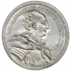 Polsko, Jednostranný tisk medaile Jan Małachowski 1748