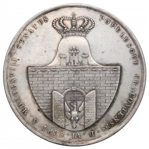 Svobodné město Krakov, medaile 3 komisařů 1818