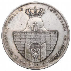 Wolne Miasto Kraków, Medal 3 komisarzy 1818