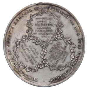 La Città Libera di Cracovia, Medaglia dei 3 Commissari 1818