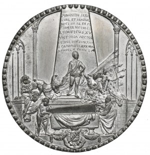 Courland, Medal of the death of Maurice Saxon 1750