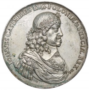 Jan II Kazimierz, Medal 1658 uwolnienie Torunia od Szwedów - kopia galwaniczna