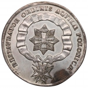 August II the Strong, Medal of the Order of the White Eagle - galvanic copy