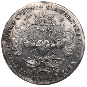 Jean II Casimir, médaille nuptiale Sebastian Dadler