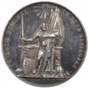 Švajčiarsko, medaila k 500. výročiu Brna v konfederácii 1853