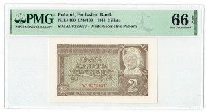 GG, 2 zloty 1941 AG