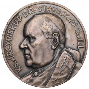II RP, medaila Arcibiskup Stanislaw Gall