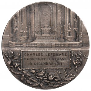 Francie, svatební medaile 1911