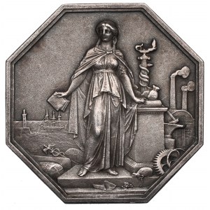 France, Medal Society General credit industrial and commercial 1859