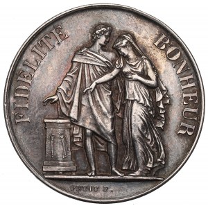 Francja, Medal ślubny 1886