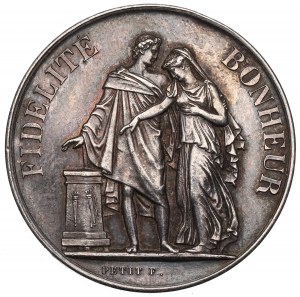 Francja, Medal ślubny 1886