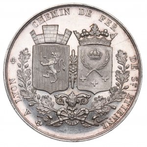 Francúzsko, Pamätná medaila Železnica St. Etienne-Lyon 1826