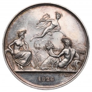Francja, Medal pamiątkowy Kolej St. Etienne-Lyon 1826