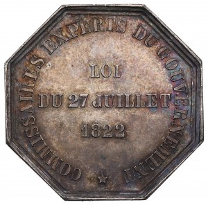 France, Médaille du Commissariat des Experts du Gouvernement 1831