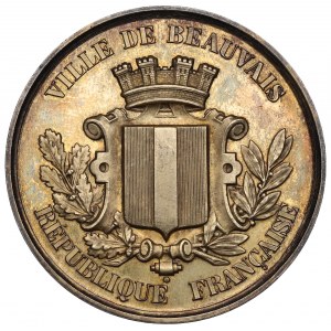 France, médaille de prix Exposition de Beauvais 1879
