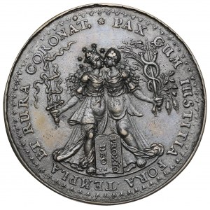 Ladislas IV Vasa, médaille de la trêve de Štumska Vesse 1635 (1642), Höhn - copie ancienne