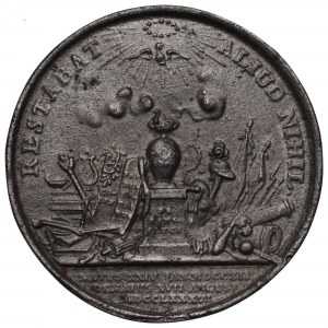 Niemcy, Medal na pamiątkę śmierci Fryderyka Wielkiego 1786 - stara kopia