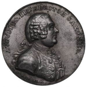 Stanisław August Poniatowski, Suita, August III Sas - casting Białogon