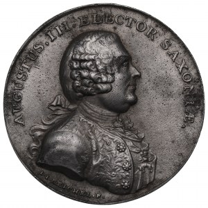 Stanisław August Poniatowski, Suita, August III Sas - odlew Białogon