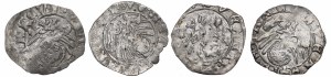 Italia, Venezia, set di soldini XIV-XV secolo