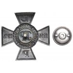 II RP, Kríž légie - strieborný