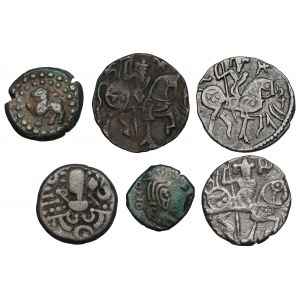 Ensemble de pièces de monnaie antiques