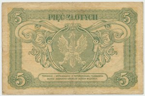 II RP, 5 zloty 1925 F