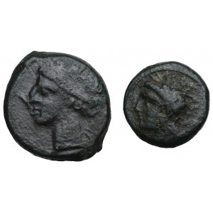 Zeugitana, Cartagine, serie di bronzi