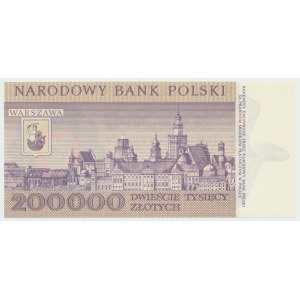 Volksrepublik Polen, 200.000 Zloty 1989 A