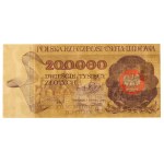 Repubblica Popolare di Polonia, 200.000 zloty 1989 A