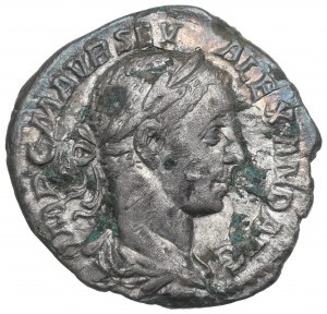 Rímska ríša, Alexander Severus, denár - FIDES MILITVM
