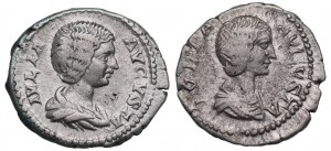Empire romain, Julia Domna, Ensemble de deniers