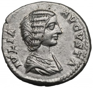 Impero Romano, Giulia Domna, Denario - SAECVLI FELICITAS