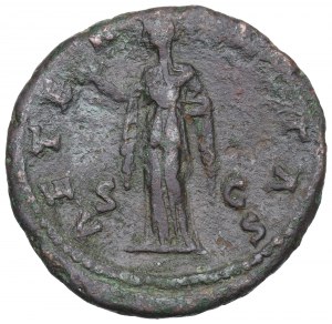 Roman Empire, Faustina Maior, Sestertius