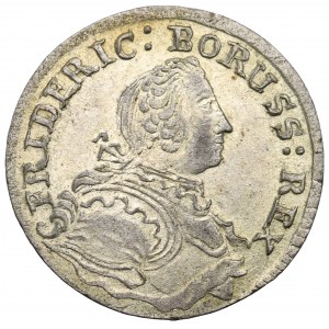 Germany, Prussia, 3 kreuzer 1754, Breslau