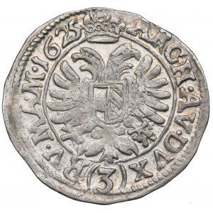 Böhmen, Ferdinand III, 3 krajcars 1625, Prag