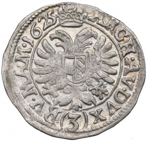 Bohême, Ferdinand III, 3 krajcars 1625, Prague