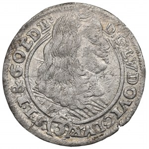 Schlesien, Ludovic, 3 kreuzer 1661, Liegnitz