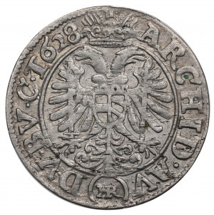 La Silésie sous la domination des Habsbourg, Ferdinand II, 3 krajcara 1628 HR, Wrocław