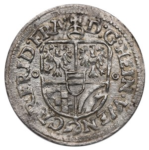 Slesia, Ducato di Oleśnica, Enrico Venceslao e Carlo Federico, 3 krajcars 1621 BH