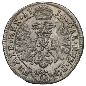 Čechy pod vládou Habsburků, Josef, 3 krajcary 1710, Kutná Hora