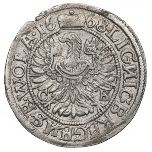 Slesia, Ducato di Legnicko-Brzesko-Wołowskie, Chrystian, 3 krajcary 1668, Brzeg