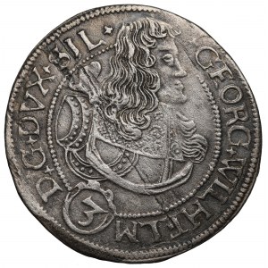 Silesia, Georg Wilhelm, 3 kreuzer 1674, Brieg